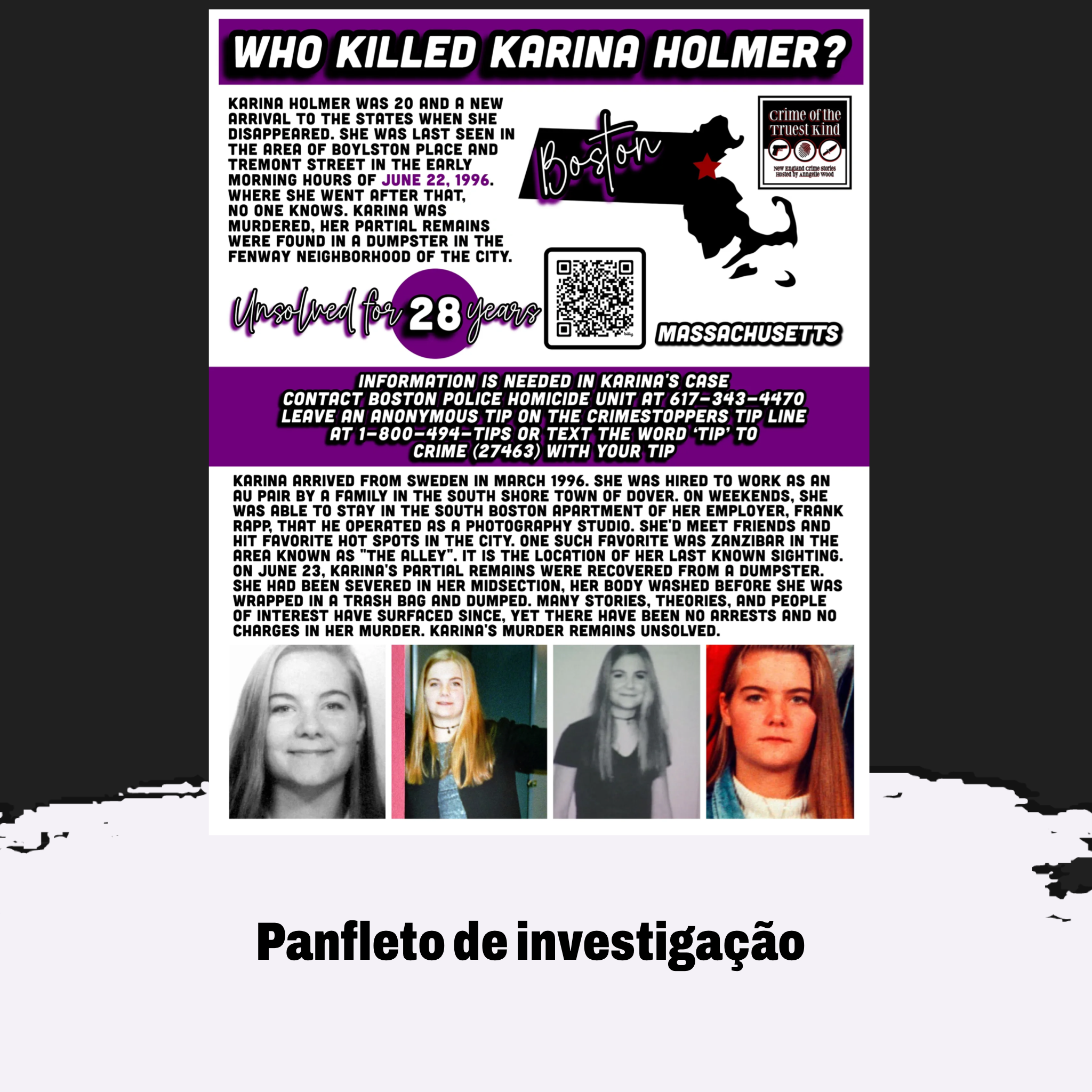 Cold case Karina Holmer