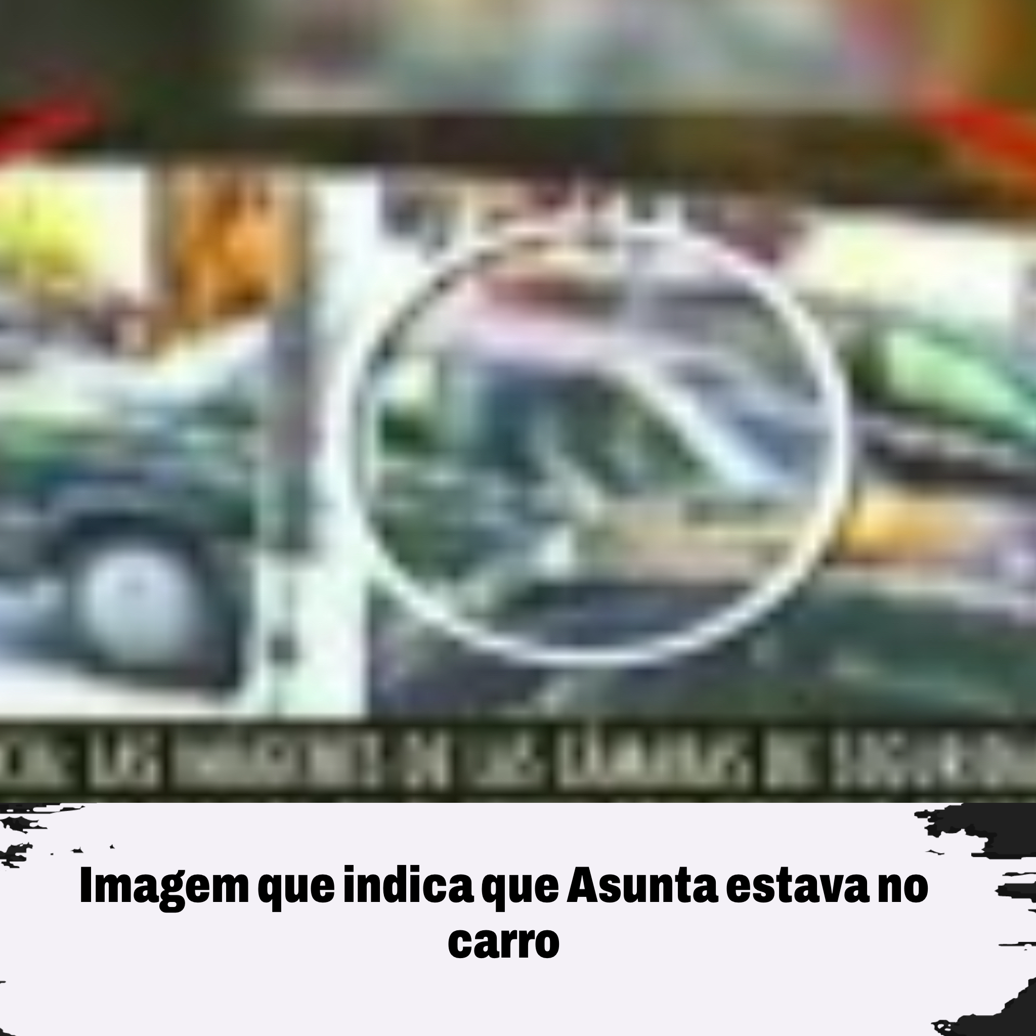 Asunta (ou Alfonso) no carro com Rosario